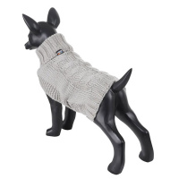 Rukka Pets Strickpullover SPARKY silber grau L