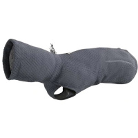 Hurtta Midlayer Eco wärmende Hundejacke Pullover in blackberry grau 35