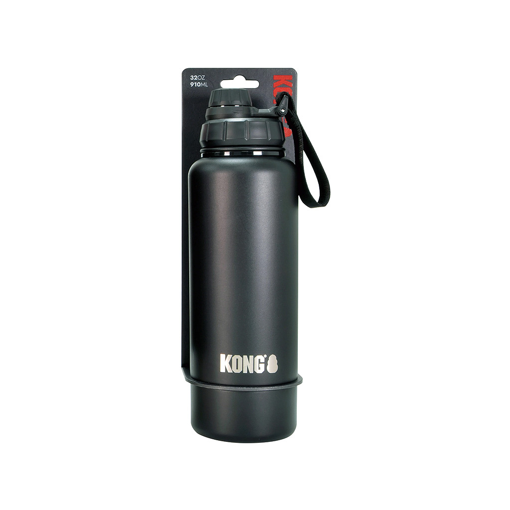 KONG Duo Drinker Edelstahlflasche mit Napf