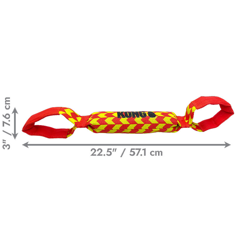 KONG Maxx Tug gelb rot