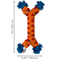 KONG Rope Rally Bone M