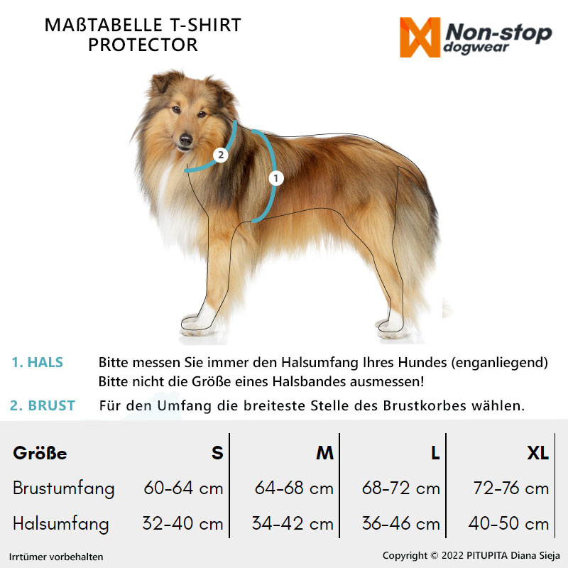 Non-stop Dogwear Sicherheitsshirt T-Shirt Protector 2.0 orange XS