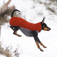 Pomppa Polar Pullover PolarPomppa Vogelbeere rot