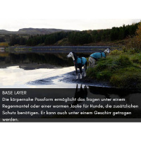 Non-stop Dogwear Trail Quest Fleece Pullover teal petrol 27