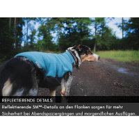 Non-stop Dogwear Trail Quest Fleece Pullover teal petrol 55