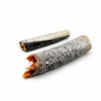 Lachshaut Streifen gerollt mit Fleisch ca.15cm 1kg