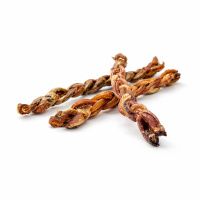 PITUPITA Ziegenziemer geflochten für Hunde 1kg