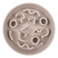 District 70 BAMBOO Dog Slow Feeder Anti Schling Napf  L merengue