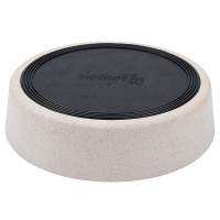 District 70 BAMBOO Dog Slow Feeder Anti Schling Napf  L grau