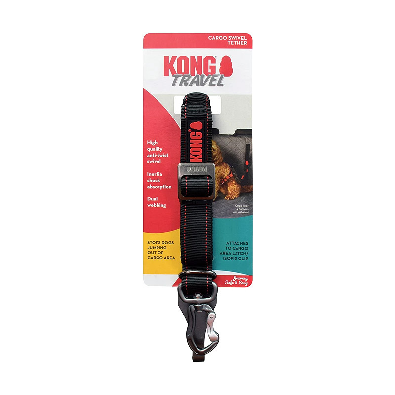 KONG Travel Swivel Tether Autogurt für deinen Hund ISOFIX
