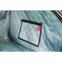 KONG Travel Ultimate Hundedecke mit Hundeleine für Auto