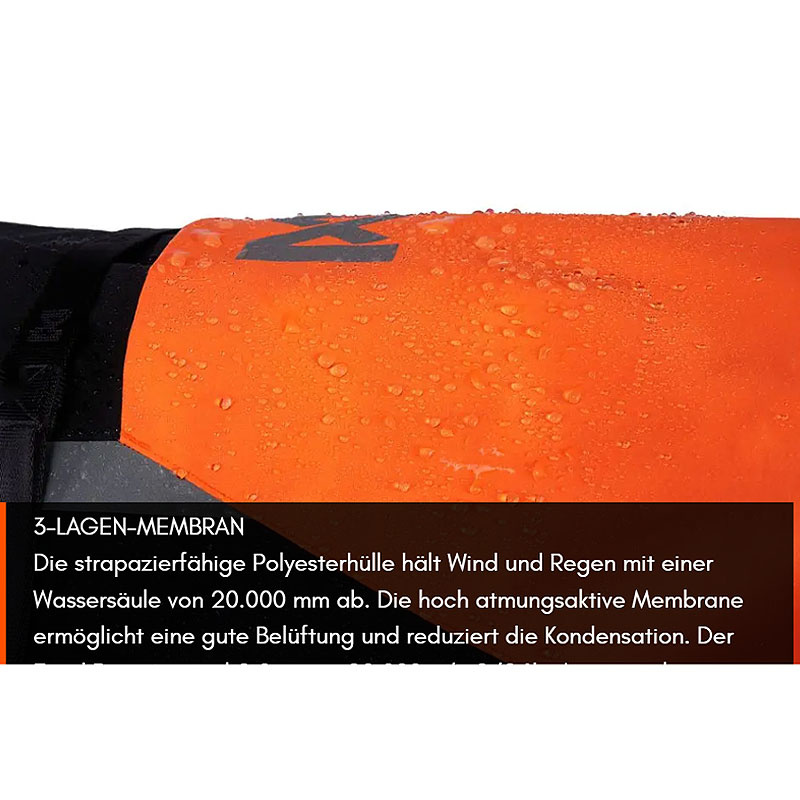 Non-stop Dogwear toller Regenmantel FJORD 2.0 55 mauve lila