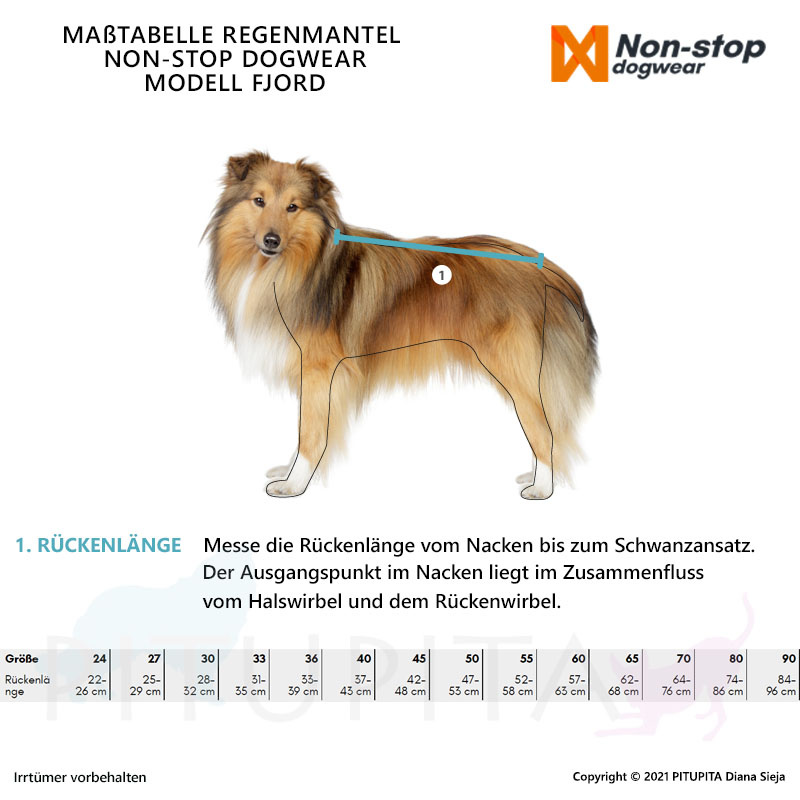 Non-stop Dogwear toller Regenmantel FJORD 2.0 65 mauve lila