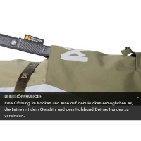 Non-stop Dogwear Glacier Wool Jacket 3.0 Wintermantel oliv grün 80