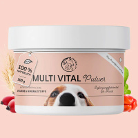 ANNIMALLY Multi Vital Pulver Vitamin Boost für Hunde 200g