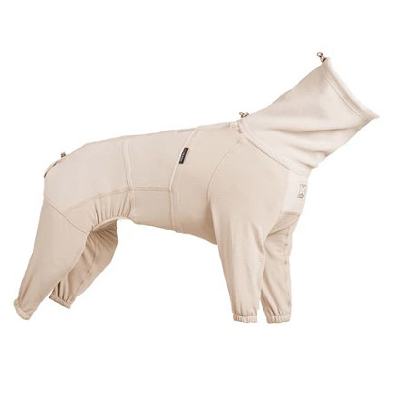 Non-stop Dogwear TRAIL QUEST Overall Fleecepullover mit Beinen sand beige 40