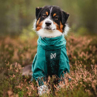 Non-stop Dogwear FJORD Overall Regenmantel mit Beinen teal petrol 65