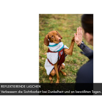 Non-stop Dogwear Trekking Fleece Jacke Pullover für Hunde schwarz orange 60