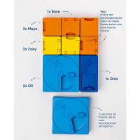 PAWZLER Rainbow Set Intelligenzspielzeug für Hunde MINI Level 1