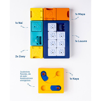 PAWZLER Smarty Set Intelligenzspielzeug für Hunde MINI Level 2-3