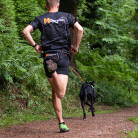 Non-stop dogwear Laufleine Bungee leash 2.0 aqua mint 2.0m - 23mm