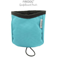 FIREDOG QuickReward Leckerchen Tasche aus Nylon türkis