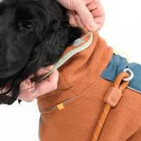 Woolly Wolf Aplha 360 Fleece Pullover Hundepullover Terrakotta 30