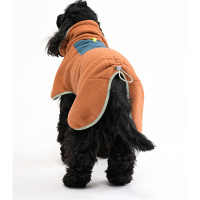 Woolly Wolf Aplha 360 Fleece Pullover Hundepullover Terrakotta 45
