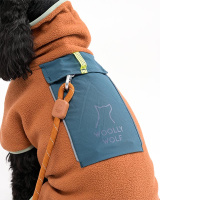 Woolly Wolf Aplha 360 Fleece Pullover Hundepullover Terrakotta 57