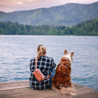 Woolly Wolf Alpha 360 Hip Bag Hüfttasche salmon rosa