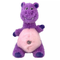 KONG Knots Belly Plüschspielzeug Hippo