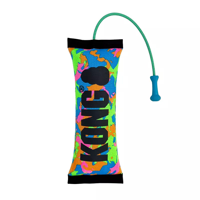 KONG Bunji High Viz Bumper Apportierspielzeug bunt mit neonfarben