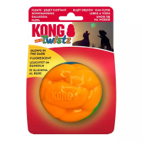 KONG TWISTZ HIGH VIZ Ball für Hunde Leuchtball L