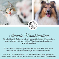 ANNIMALLY Haut & Fell Pulver für die Fellpflege