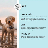 ANNIMALLY Haut & Fell Pulver für die Fellpflege 120g