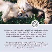 ANNIMALLY Barf Öl Omega 3-6-9 für Hunde 500ml