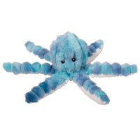 HuggleHounds X-Brace Kollektion Robuste und Kuschelige Spielzeuge TINTENFISCH