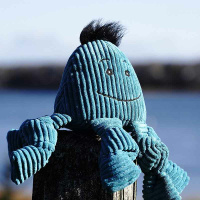 HuggleHounds Knottie Octavie Octopus Kuscheltier für deinen Hund