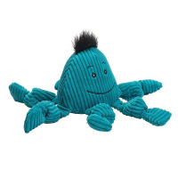 HuggleHounds Knottie Octavie Octopus Kuscheltier für deinen Hund