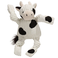 HuggleHounds Knottie Dottie Kuh Kuscheltier für...