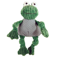HuggleHounds Knottie Fergie Frosch Kuscheltier für...