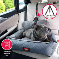 KONG Ultimate Safety Seat & Tether Autositz für Hunde M