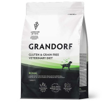Grandorf Vet Renal Diät Pute Trockenfutter für Hunde 3 kg