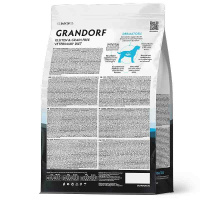 Grandorf Vet Dermatosis Fisch Trockenfutter für Hunde 1 kg