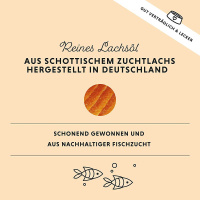 ANNIMALLY LAX-Öl reines Lachsöl für Hunde 1L