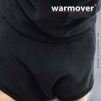 Warmover Cape Pullover für mitelgroße Hunde dunkelgrau M
