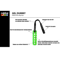 RUKKA Pets Gel Dummy Apportierspielzeug mit Handschlaufe