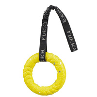 RUKKA Pets Ring Toy Zerr- und Apportierspielzeug für Hunde gelb