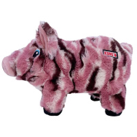 KONG Stripes Low Stuff Bauernhoftiere Plüschtiere Schwein