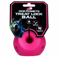Dog Comets Treat Lock Ball Leckerchen Spender Pink